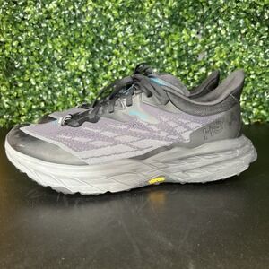 Hoka One One Speedgoat 5 GTX GORE-TEX Men's Sz 10.5 D Black Trail Running Shoes